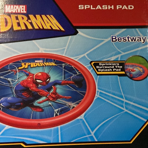 Marvel Spider-Man Splash Pad 65 inches NEW summer fun in the sun ☀️ - Picture 5 of 5